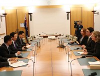 Trưởng ban Nội chính Trung ương Phan Đình Trạc thăm và làm việc tại Australia