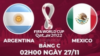 Link xem trực tiếp Argentina vs Mexico (02h00 ngày 27/11) bảng C World Cup 2022 - trực tiếp VTV3