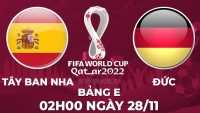 Link xem trực tiếp Tây Ban Nha vs Đức (02h00 ngày 28/11) bảng E World Cup 2022 - trực tiếp VTV3