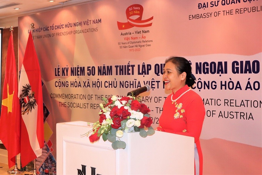 VUFO kỷ niệm 50 năm thiết lập quan hệ ngoại giao Việt Nam-Áo