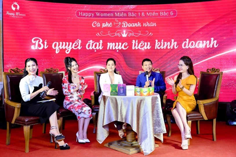 CEO Nguyễn Thu Hồng và Tống Mai Oanh ra mắt Talkshow ‘Cà phê doanh nhân’ CEO Nguyễn Thu Hồng và Tống Mai Oanh ra mắt Talkshow ‘Cà phê doanh nhân’