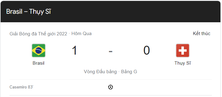 Link xem trực tiếp Brazil vs Thụy Sĩ (23h00 ngày 28/11) bảng G World Cup 2022 - trực tiếp VTV2