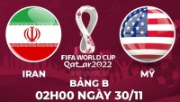 Link xem trực tiếp Iran vs Mỹ (02h00 ngày 30/11) bảng B World Cup 2022 - trực tiếp VTV2