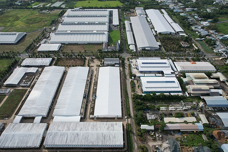 Khu công nghiệp Bình Hòa tọa lạc tại huyện Châu Thành, tỉnh An Giang.