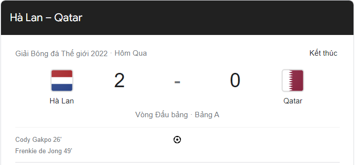 Link xem trực tiếp Hà Lan vs Qatar (22h00 ngày 29/11) bảng A World Cup 2022 - trực tiếp VTV2