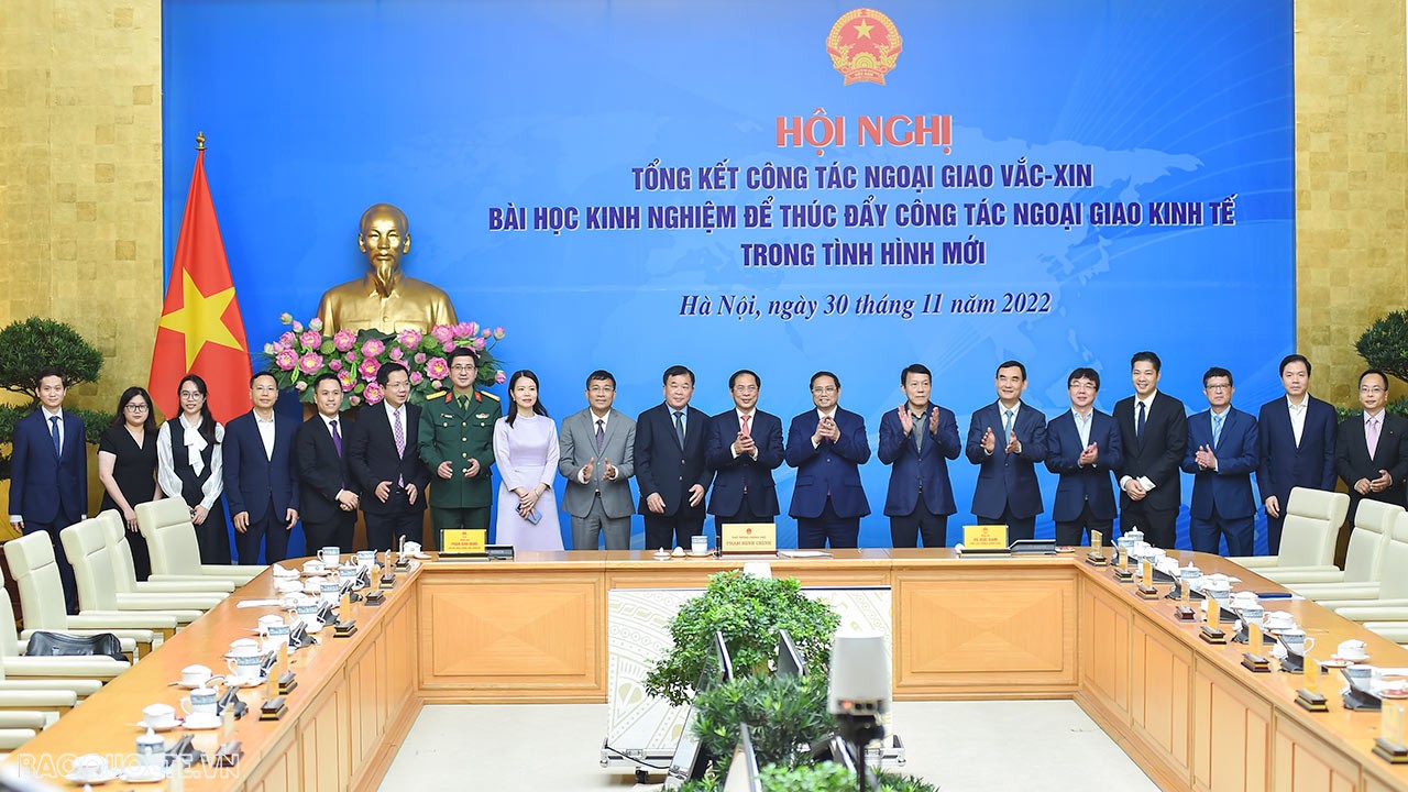 Thủ tướng Chính phủ chủ trì Hội nghị tổng kết công tác Ngoại giao vaccine Thủ tướng Chính phủ chủ trì Hội nghị tổng kết công tác Ngoại giao vaccine