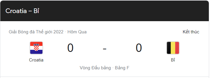 Link xem trực tiếp Croatia vs Bỉ (22h00 ngày 1/12) bảng F World Cup 2022 - trực tiếp VTV2