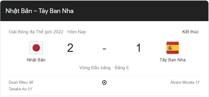 Link xem trực tiếp Nhật Bản vs Tây Ban Nha (02h00 ngày 2/12) bảng E World Cup 2022 - trực tiếp VTV3