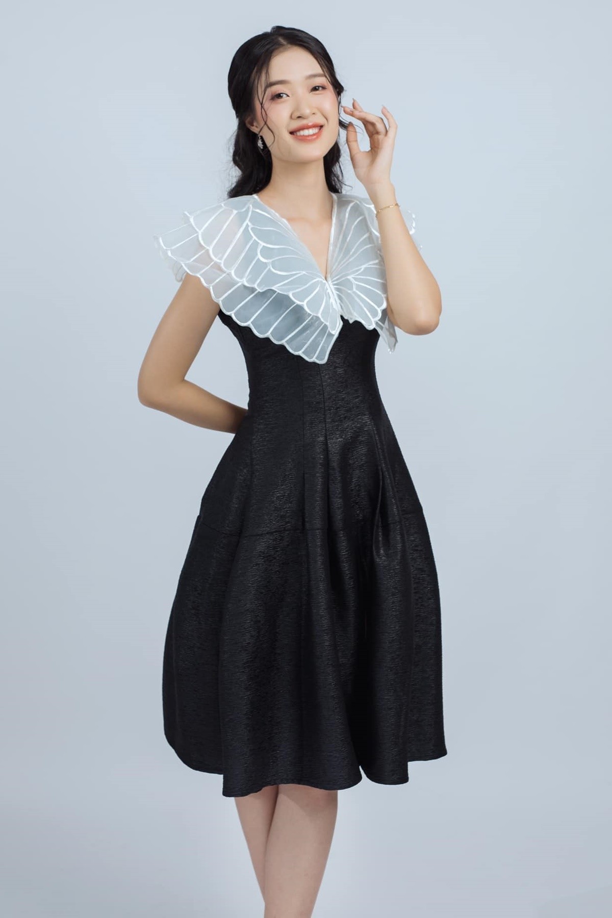 Hồ Thị Yến Nhi là người đẹp cao nhất dàn thí sinh Hoa hậu Việt Nam 2022.