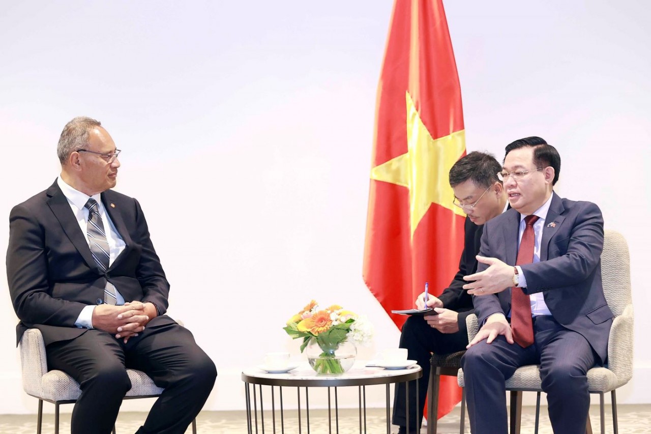 Chủ tịch Quốc hội Vương Đình Huệ tiếp một số doanh nghiệp của New Zealand Chủ tịch Quốc hội Vương Đình Huệ tiếp một số doanh nghiệp của New Zealand