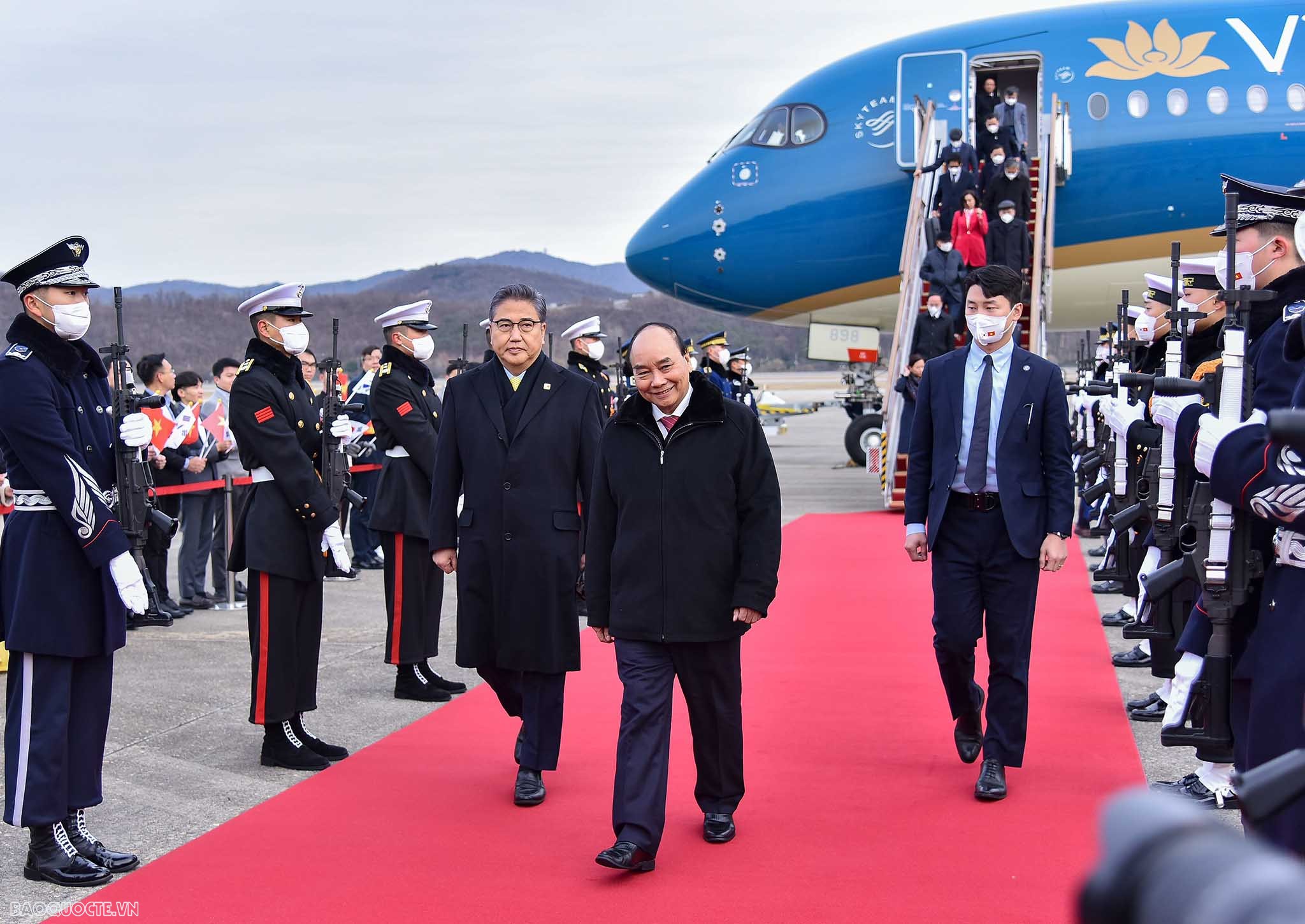 Những hình ảnh nổi bật trong chuyến thăm cấp Nhà nước Hàn Quốc của Chủ tịch nước Nguyễn Xuân Phúc