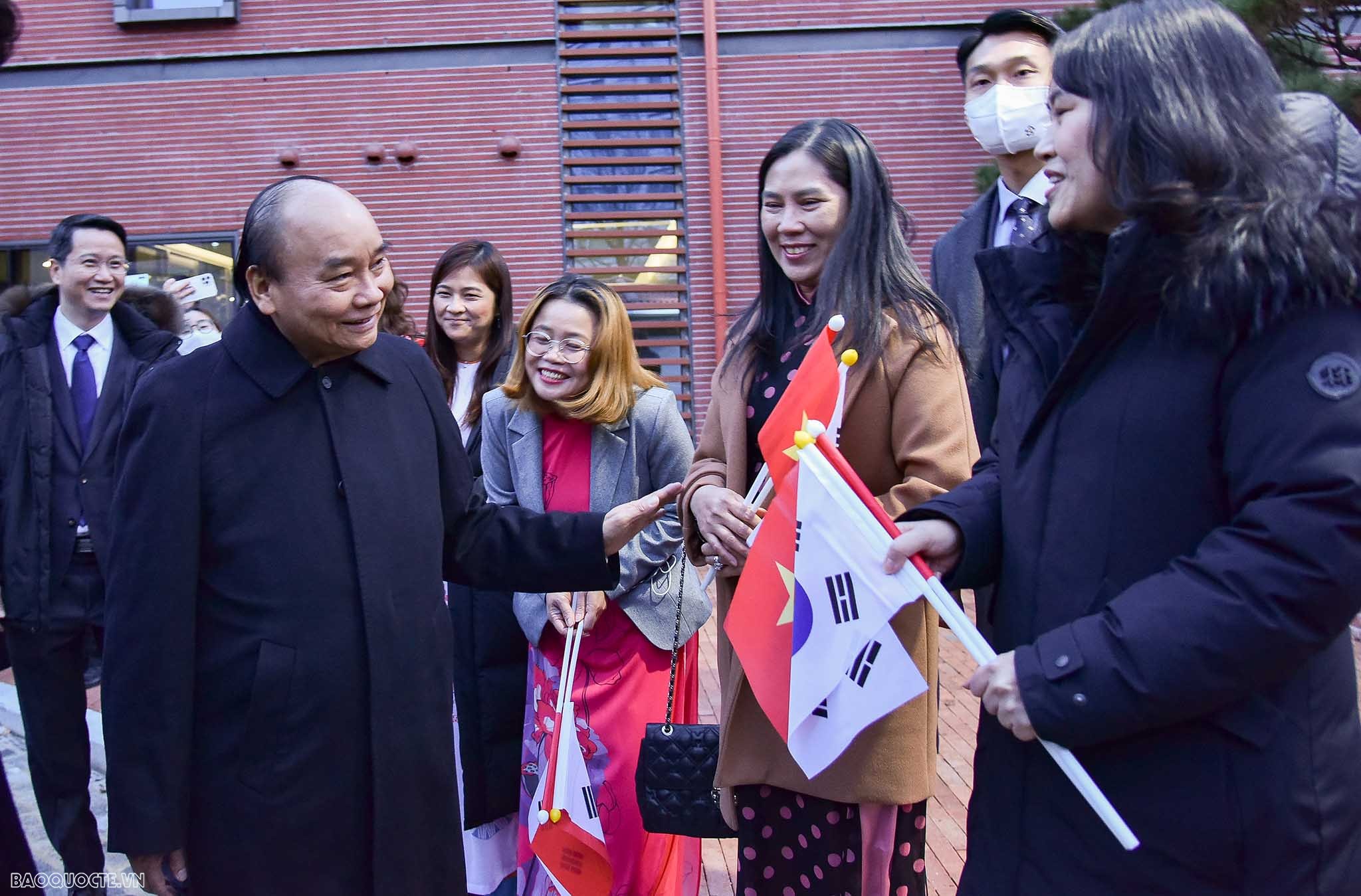 Những hình ảnh nổi bật trong chuyến thăm cấp Nhà nước Hàn Quốc của Chủ tịch nước Nguyễn Xuân Phúc