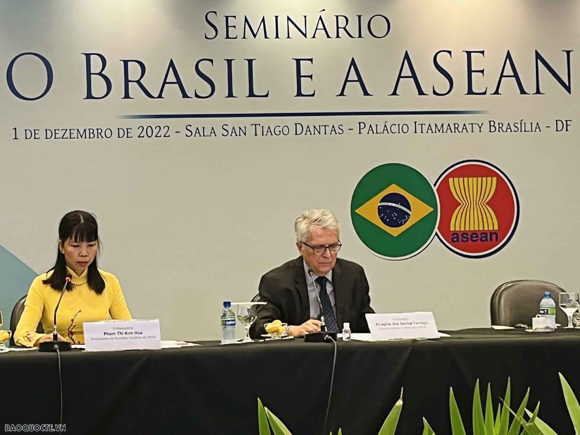 Brazil là đối tác lớn và Bộ Ngoại giao Brazil và Ủy ban ASEAN tại Brazil đồng tổ chức Hội thảo ‘Brazil và ASEAN’.trọng của Việt Nam ở Nam Mỹ Brazil là đối tác lớn và Bộ Ngoại giao Brazil và Ủy ban ASEAN tại Brazil đồng tổ chức Hội thảo ‘Brazil và ASEAN’.trọng của Việt Nam ở Nam Mỹ