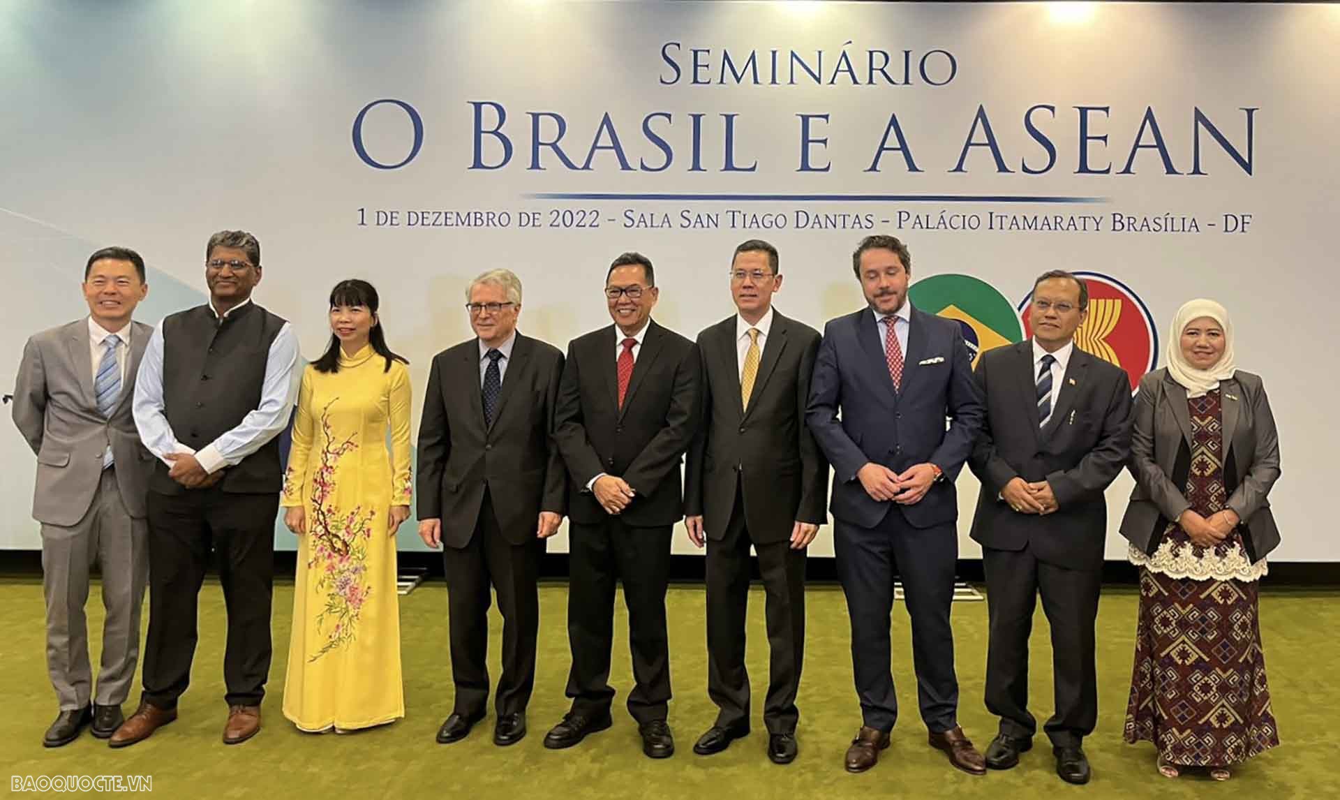 Bộ Ngoại giao Brazil và Ủy ban ASEAN tại Brazil đồng tổ chức Hội thảo ‘Brazil và ASEAN’. Bộ Ngoại giao Brazil và Ủy ban ASEAN tại Brazil đồng tổ chức Hội thảo ‘Brazil và ASEAN’.