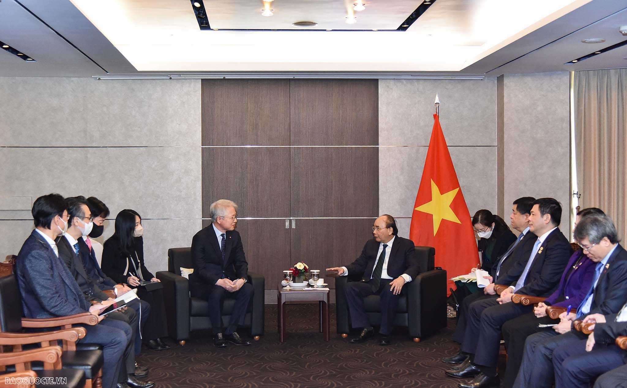 Nhiều tập đoàn lớn của Hàn Quốc cam kết đầu tư tại Việt Nam Nhiều tập đoàn lớn của Hàn Quốc cam kết đầu tư tại Việt Nam