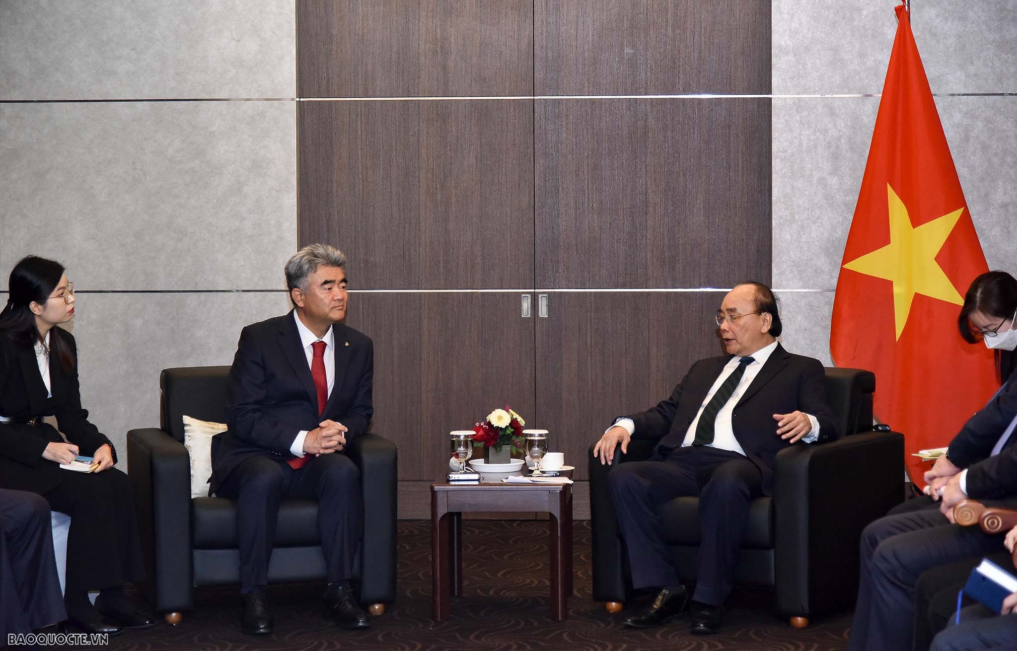 Nhiều tập đoàn lớn của Hàn Quốc cam kết đầu tư tại Việt Nam Nhiều tập đoàn lớn của Hàn Quốc cam kết đầu tư tại Việt Nam