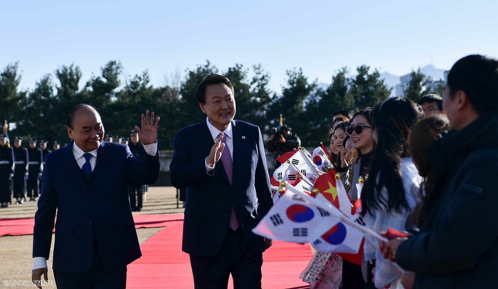Những hình ảnh nổi bật trong chuyến thăm cấp Nhà nước Hàn Quốc của Chủ tịch nước Nguyễn Xuân Phúc