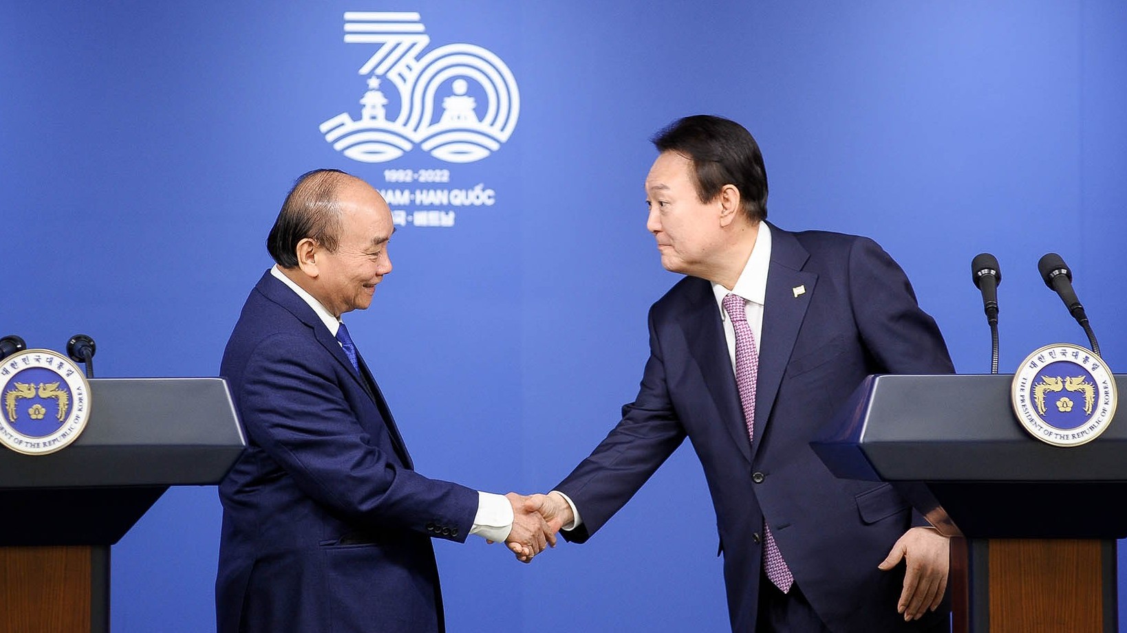 Việt Nam và Hàn Quốc chính thức trở thành Đối tác chiến lược toàn diện