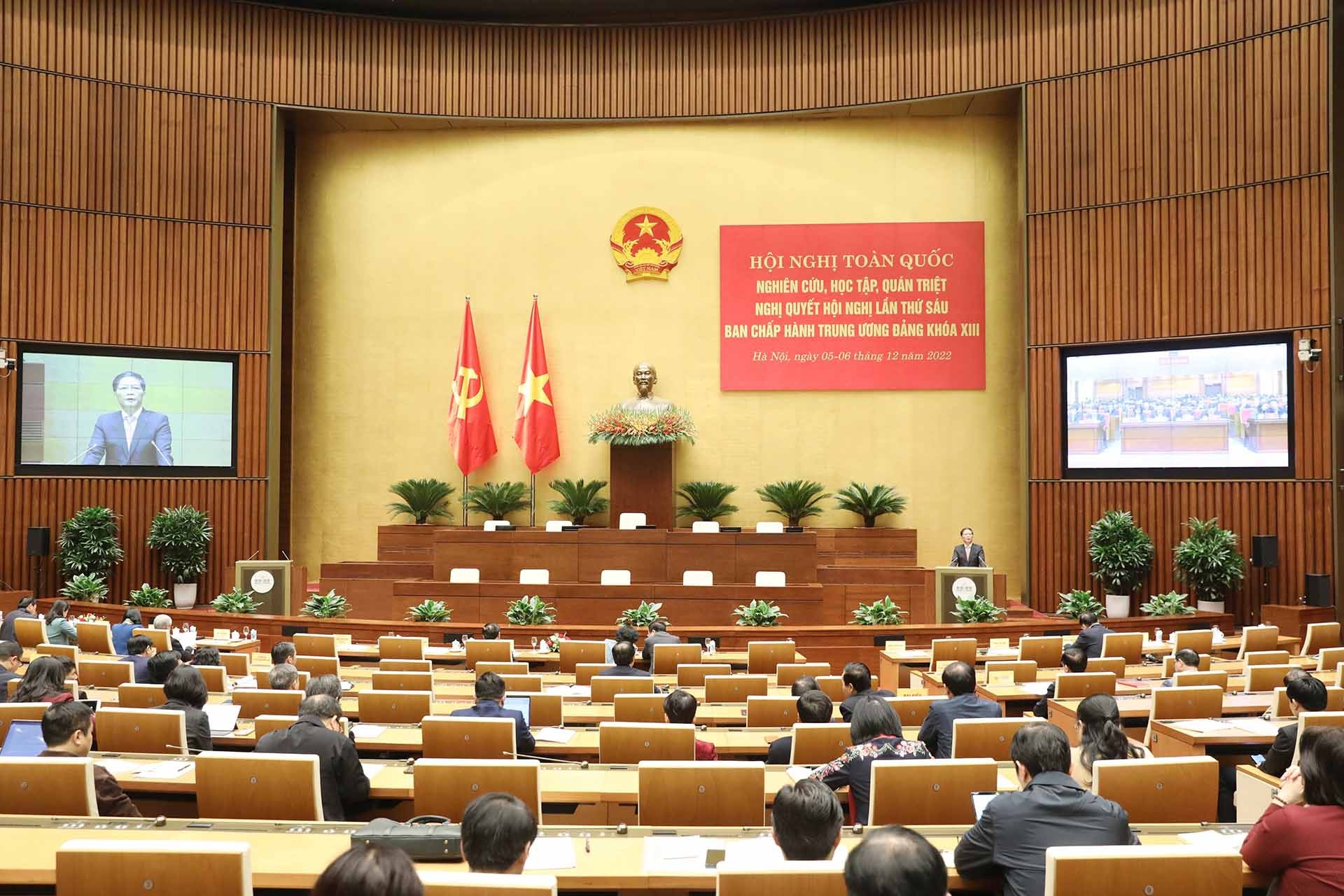 Quang cảnh hội nghị. (Nguồn: TTXVN) Quang cảnh hội nghị. (Nguồn: TTXVN)