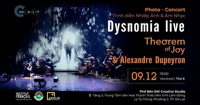 Nghệ sĩ Pháp trình diễn đối thoại nhiếp ảnh và âm nhạc tại Việt Nam