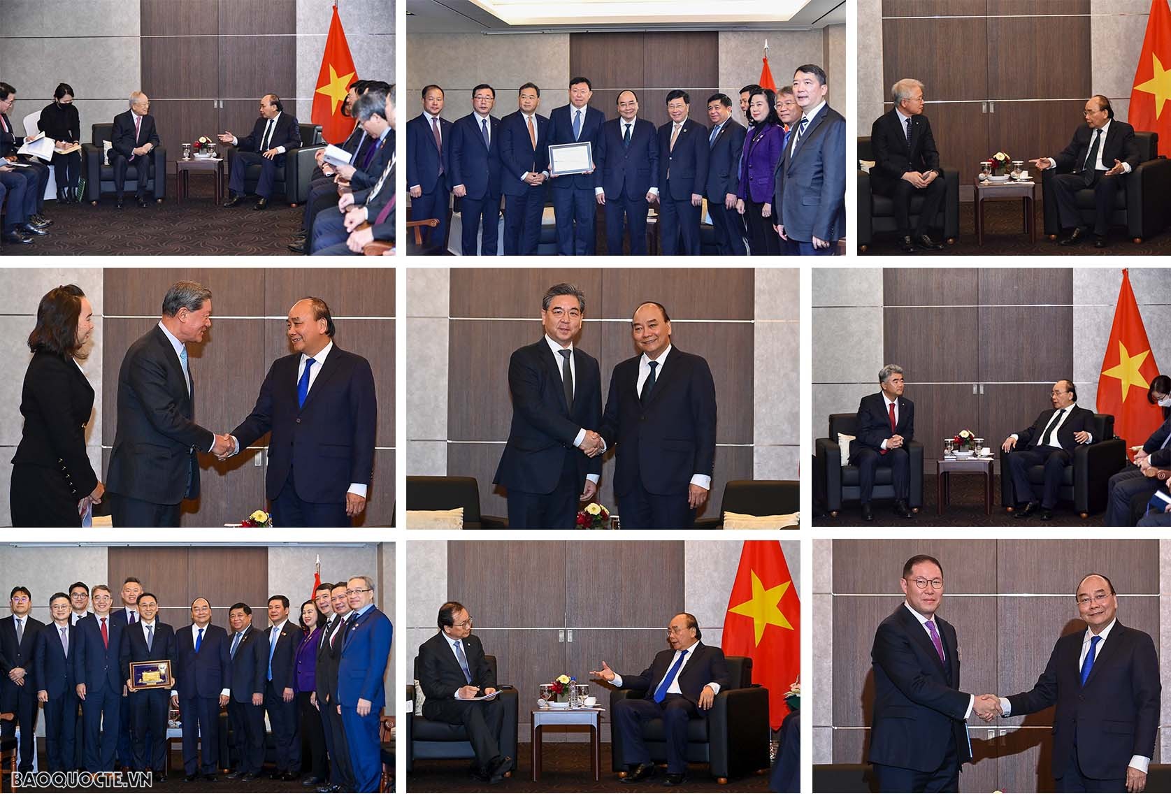 Những hình ảnh nổi bật trong chuyến thăm cấp Nhà nước Hàn Quốc của Chủ tịch nước Nguyễn Xuân Phúc