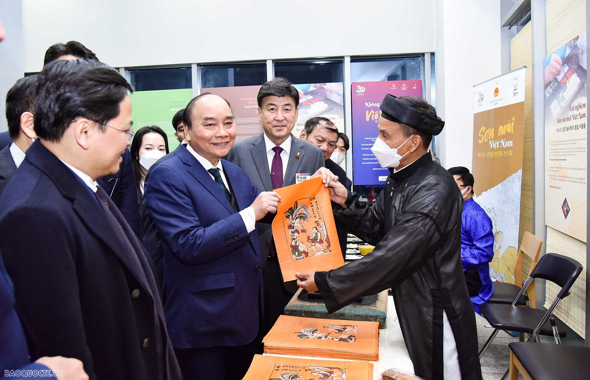 Những hình ảnh nổi bật trong chuyến thăm cấp Nhà nước Hàn Quốc của Chủ tịch nước Nguyễn Xuân Phúc