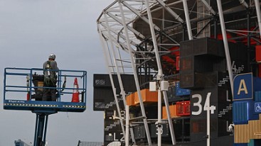 Tháo dỡ sân vận động 974 tại Qatar chuyển đến... Uruguay