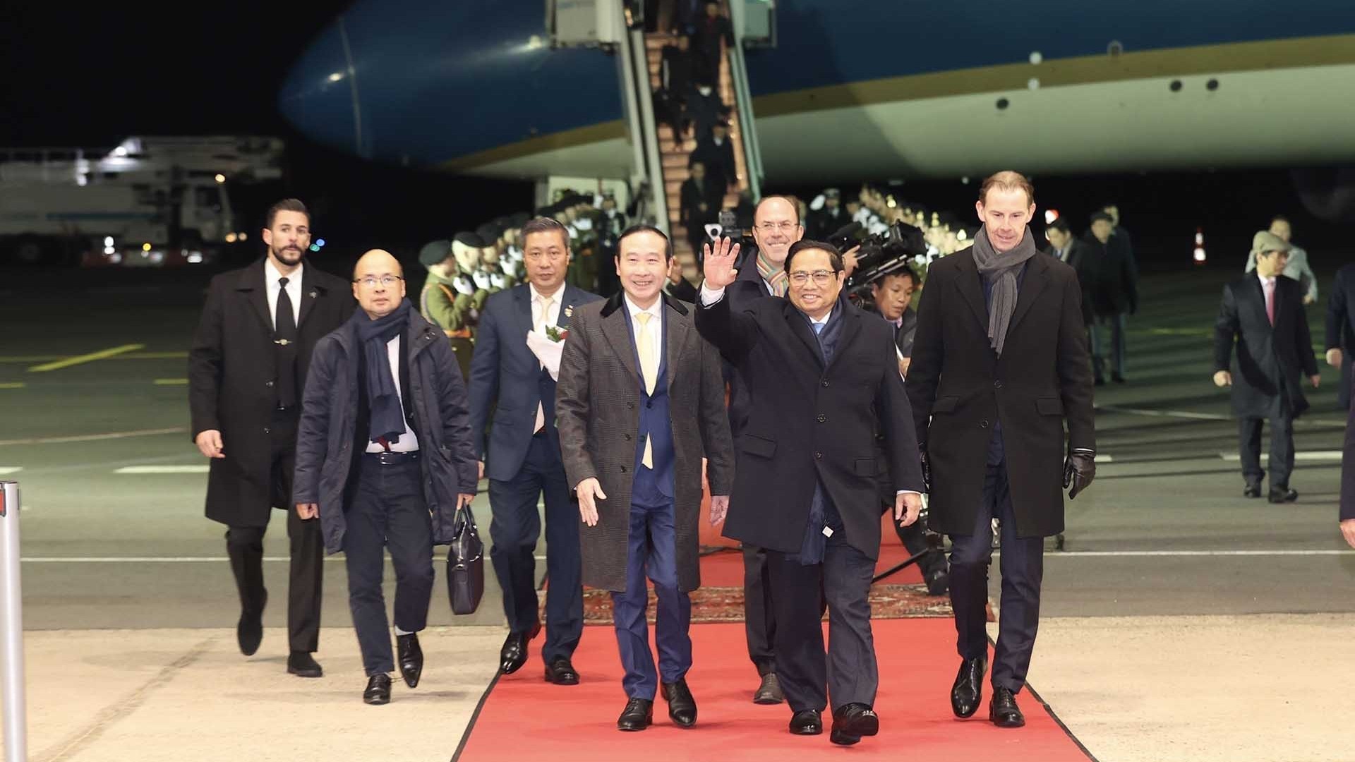 Thủ tướng Chính phủ Phạm Minh Chính bắt đầu thăm chính thức Luxembourg