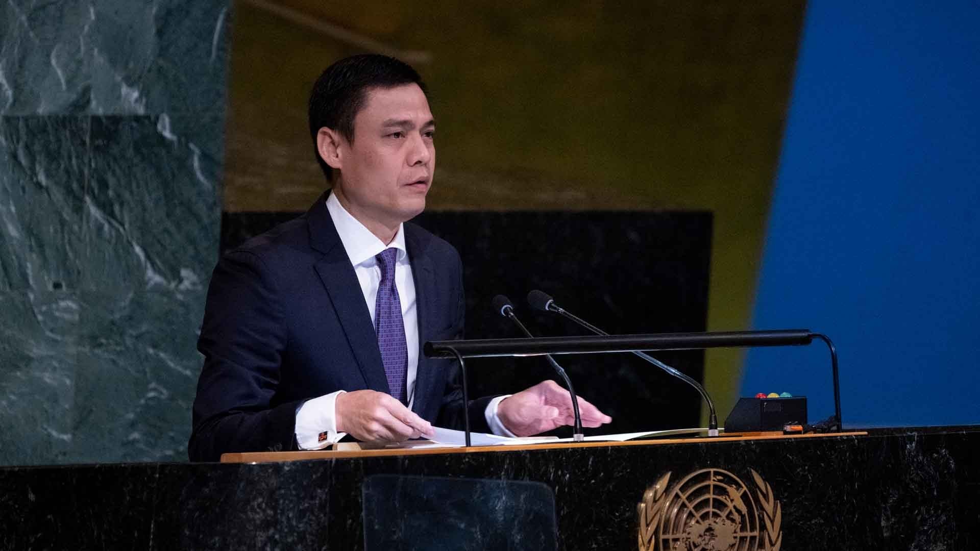 Việt Nam đại diện hơn 40 nước khẳng định Công ước Luật Biển 1982 có ý nghĩa lịch sử với nhân loại Việt Nam đại diện hơn 40 nước khẳng định Công ước Luật Biển 1982 có ý nghĩa lịch sử với nhân loại