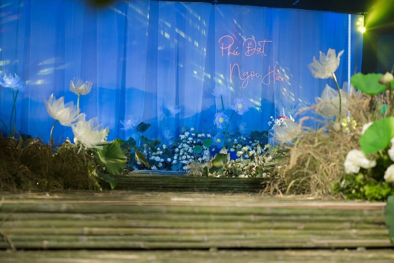 Những hình ảnh đầu tiên từ lễ cưới Hoa hậu Ngọc Hân