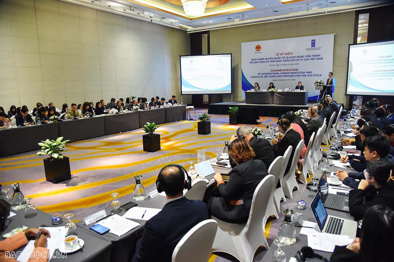 Bộ Ngoại giao tổ chức Lễ kỷ niệm  ngày Nhân quyền quốc tế và khởi động tiến trình UPR chu kỳ IV