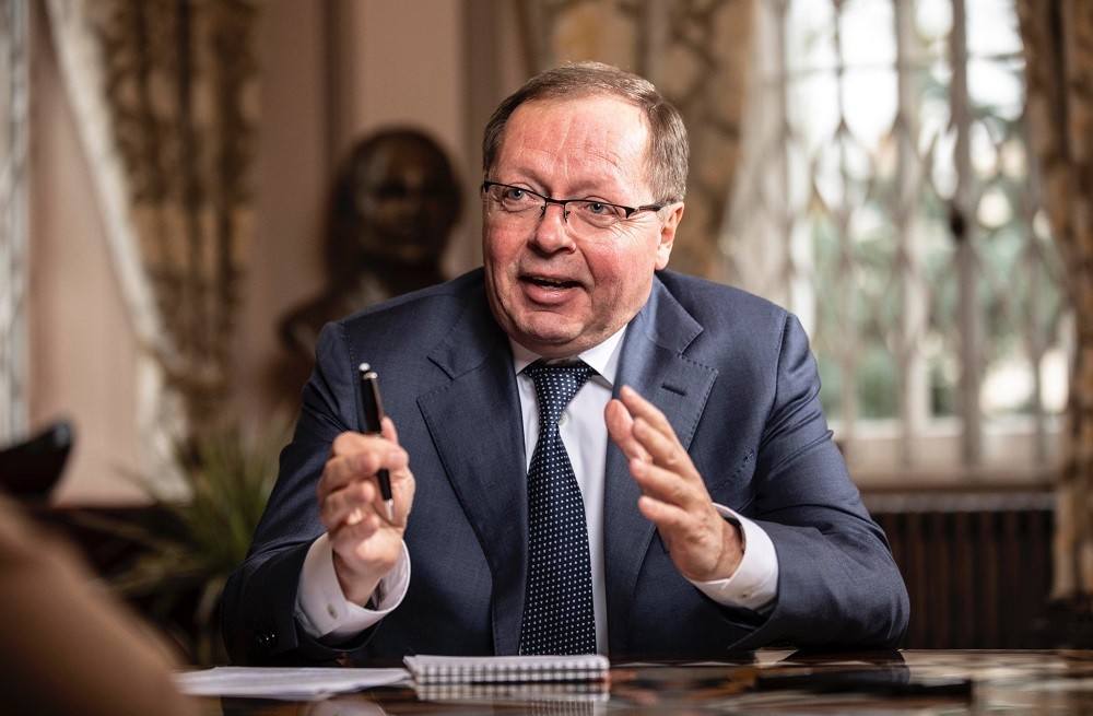 (12.12) Đại sứ Nga tại Anh Andrey Keilin khẳng định cắt đứt quan hệ ngoại giao không có lợi cho cả hai nước. (Nguồn: Sky News) (12.12) Đại sứ Nga tại Anh Andrey Keilin khẳng định cắt đứt quan hệ ngoại giao không có lợi cho cả hai nước. (Nguồn: Sky News)