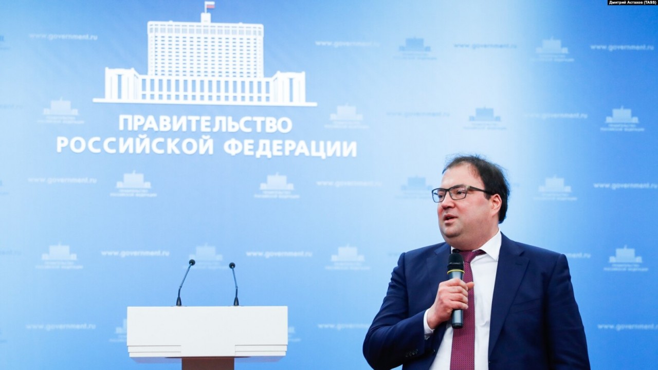 Bộ trưởng Phát triển Kỹ thuật số Nga Maksut Shadaev cùng 22 nhân viên truyền thông khác bị xếp vào danh sách trừng phạt của New Zealand. (Nguồn: RFE)