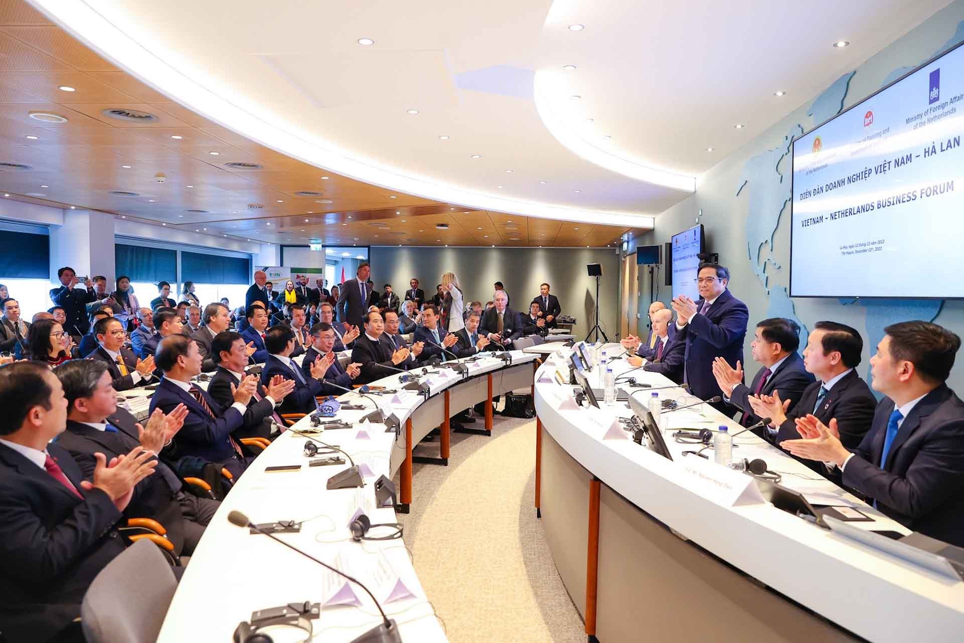 Thủ tướng Phạm Minh Chính dự Diễn đàn doanh nghiệp Việt Nam-Hà Lan