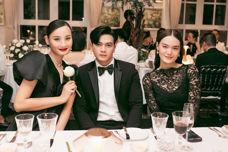 Hà Kiều Anh làm MC đám cưới hoa hậu Dương Mỹ Linh và chồng doanh nhân