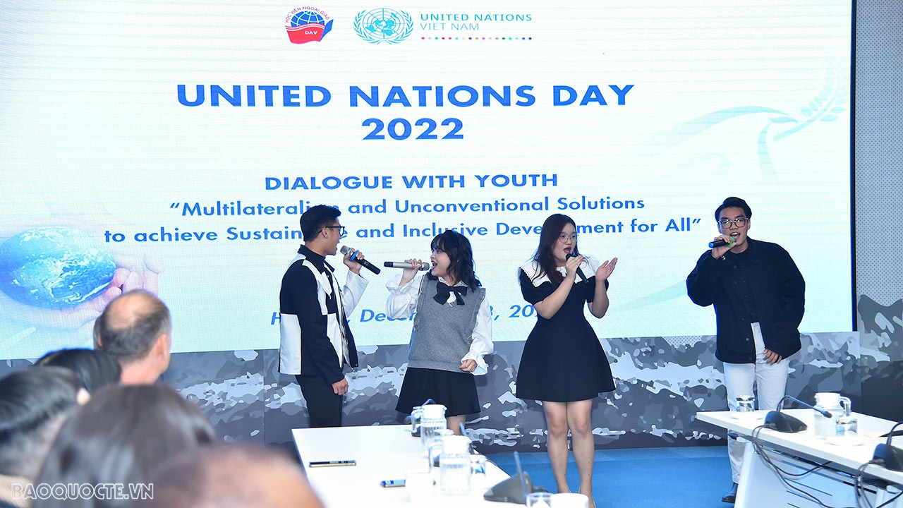 Kỷ niệm Ngày Liên hợp quốc 2022 tại Học viện Ngoại giao
