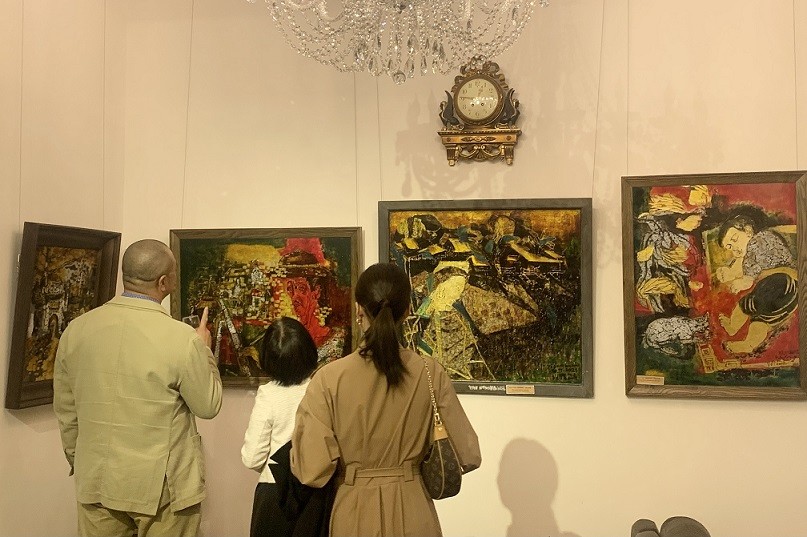 Điểm hẹn mùa Xuân của họa sĩ Văn Dương Thành Điểm hẹn mùa Xuân của họa sĩ Văn Dương Thành