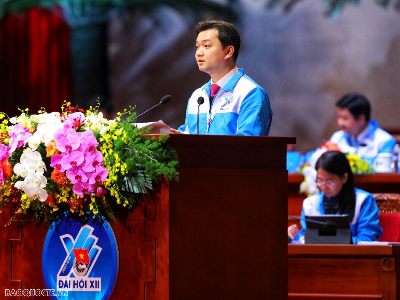 Những hình ảnh đầu tiên trong Phiên khai mạc Đại hội Đoàn toàn quốc lần thứ XII