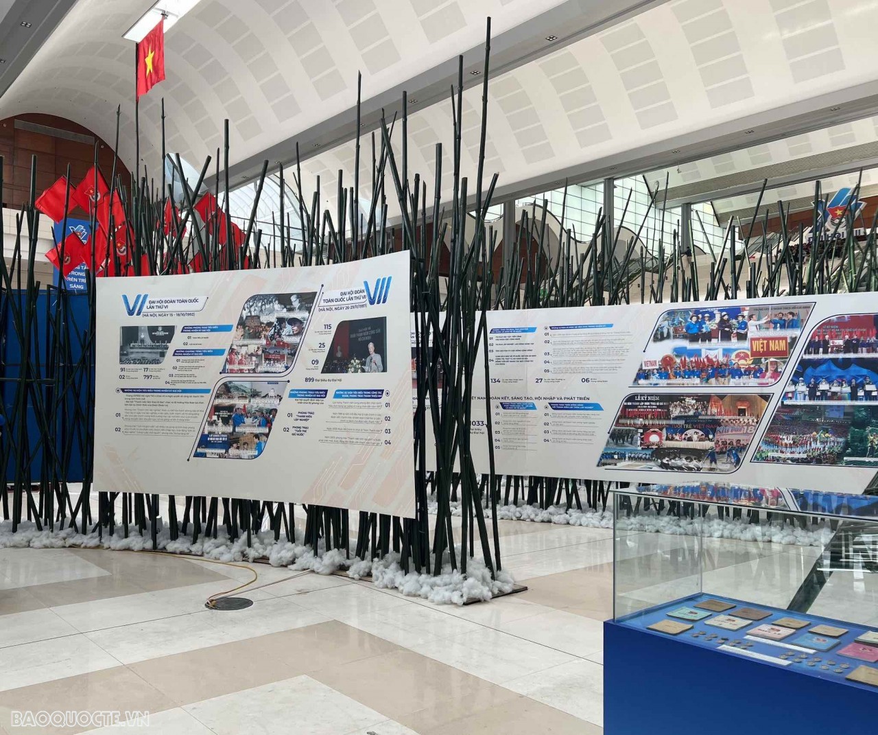 Triển lãm ‘Khát vọng cống hiến – Lẽ sống thanh niên’: Lời tri ân ý nghĩa của thế hệ trẻ tại Đại hội Đoàn toàn quốc lần thứ XII