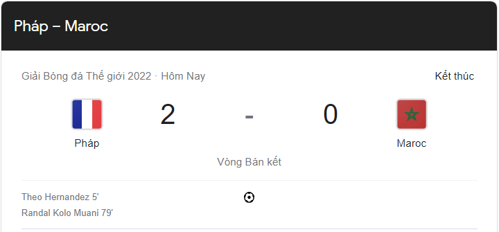 Link xem trực tiếp Pháp vs Morocco (02h00 ngày 15/12) bán kết World Cup 2022 - trực tiếp VTV3