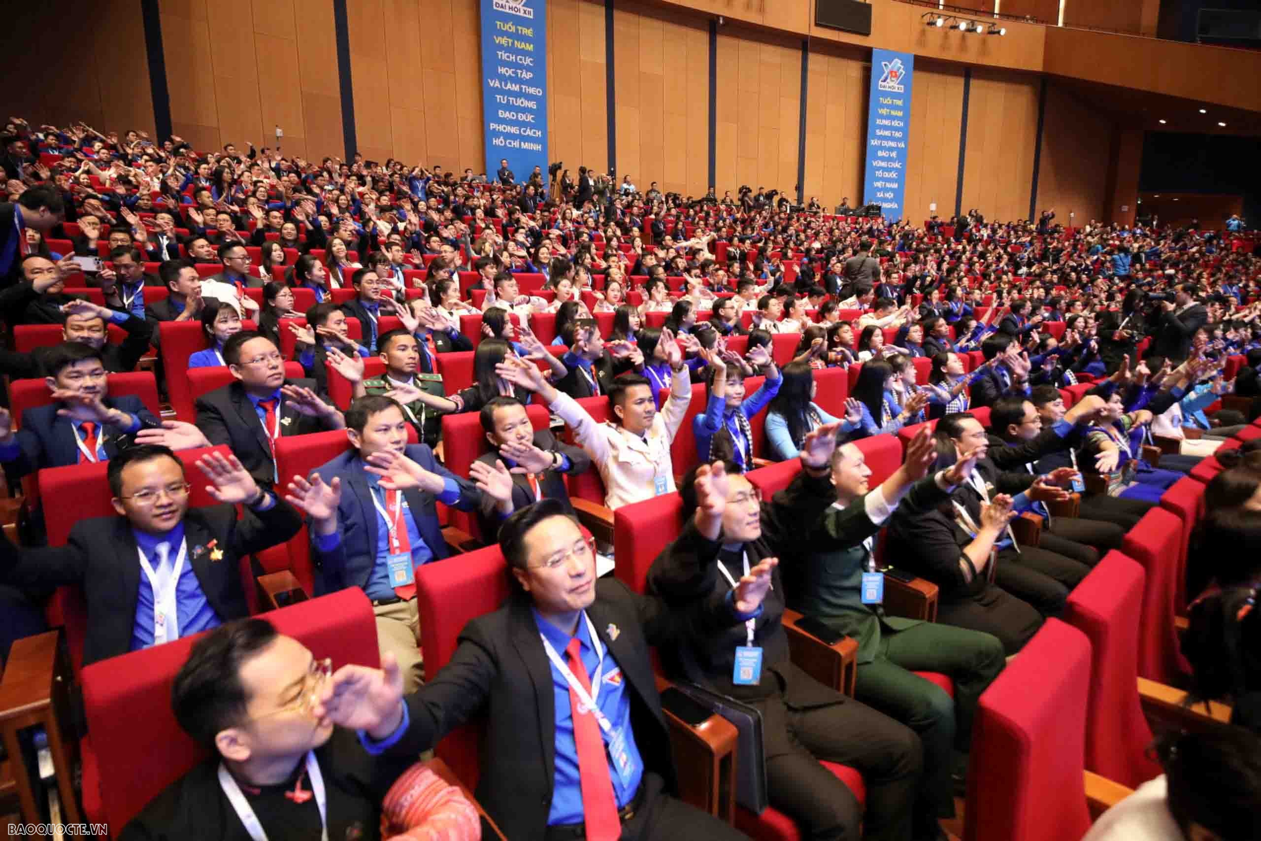 Tổng Bí thư Nguyễn Phú Trọng dự Lễ khai mạc trọng thể Đại hội Đoàn toàn quốc lần thứ XII