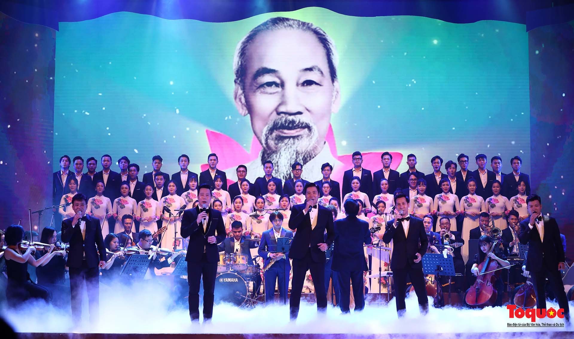 Chương trình nghệ thuật chào mừng Hội nghị Văn hoá toàn quốc 2021. (Nguồn: Tổ quốc)