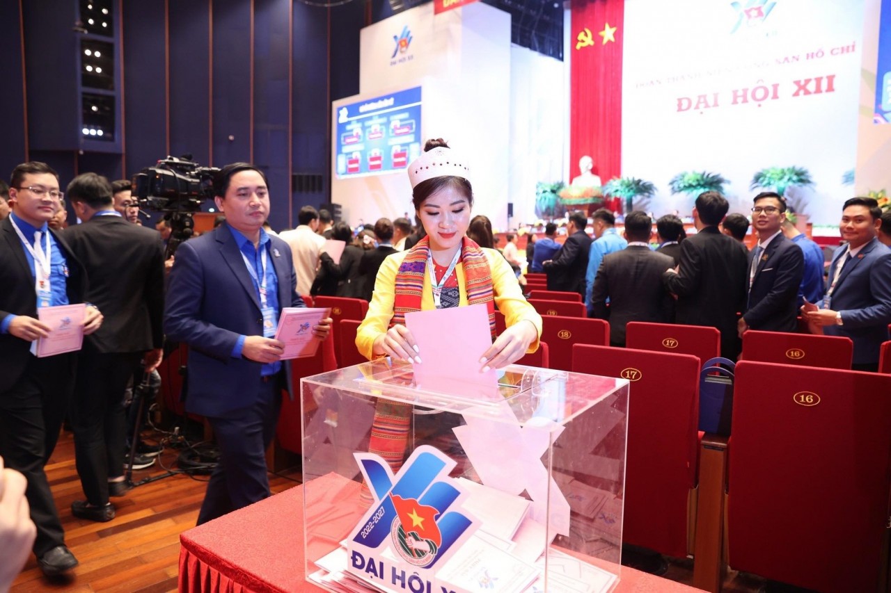 Đại hội Đoàn toàn quốc lần thứ XII: Công bố tân Bí thư thứ nhất Trung ương Đoàn khoá XII, nhiệm kỳ 2022-2027