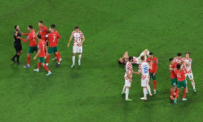 World Cup 2022: Croatia giành Huy chương Đồng trong sự phản ứng của Morocco World Cup 2022: Croatia giành Huy chương Đồng, cầu thủ Morocco chưa 'tâm phục khẩu phục'?