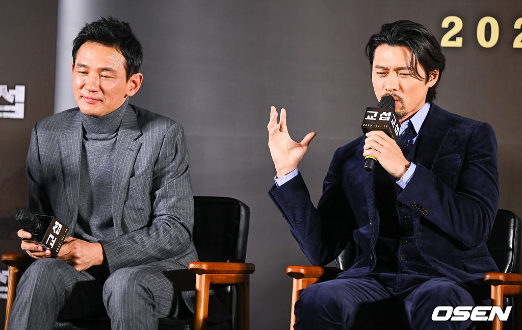 Tài tử Hyun Bin  lịch lãm, nam tính dự họp báo ra mắt phim 'The Point Men'
