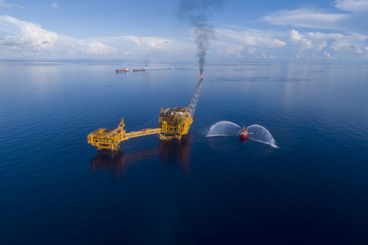 Giàn PQP-HT thuộc dự án Biển Đông 01.