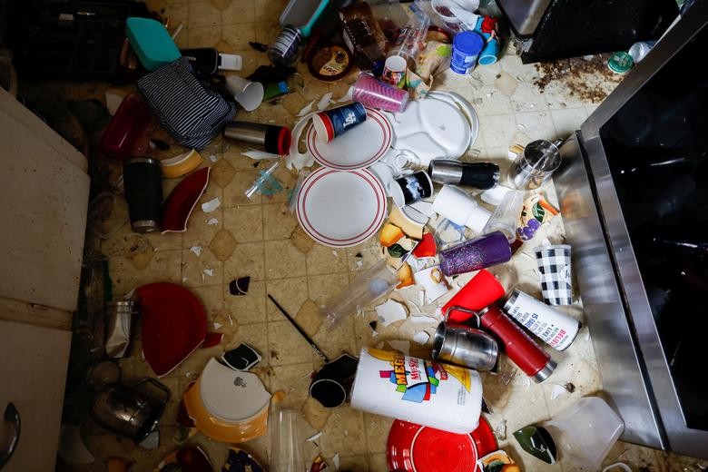 Hiện trường vụ động đất làm rung chuyển khu vực phía Bắc California Hiện trường vụ động đất làm rung chuyển khu vực phía Bắc California