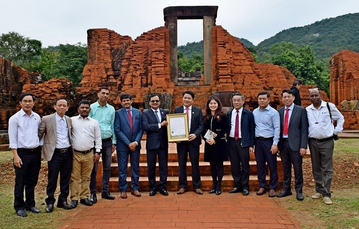 Hoàn tất việc 'hồi sinh' một số công trình tháp ở Thánh địa Mỹ Sơn