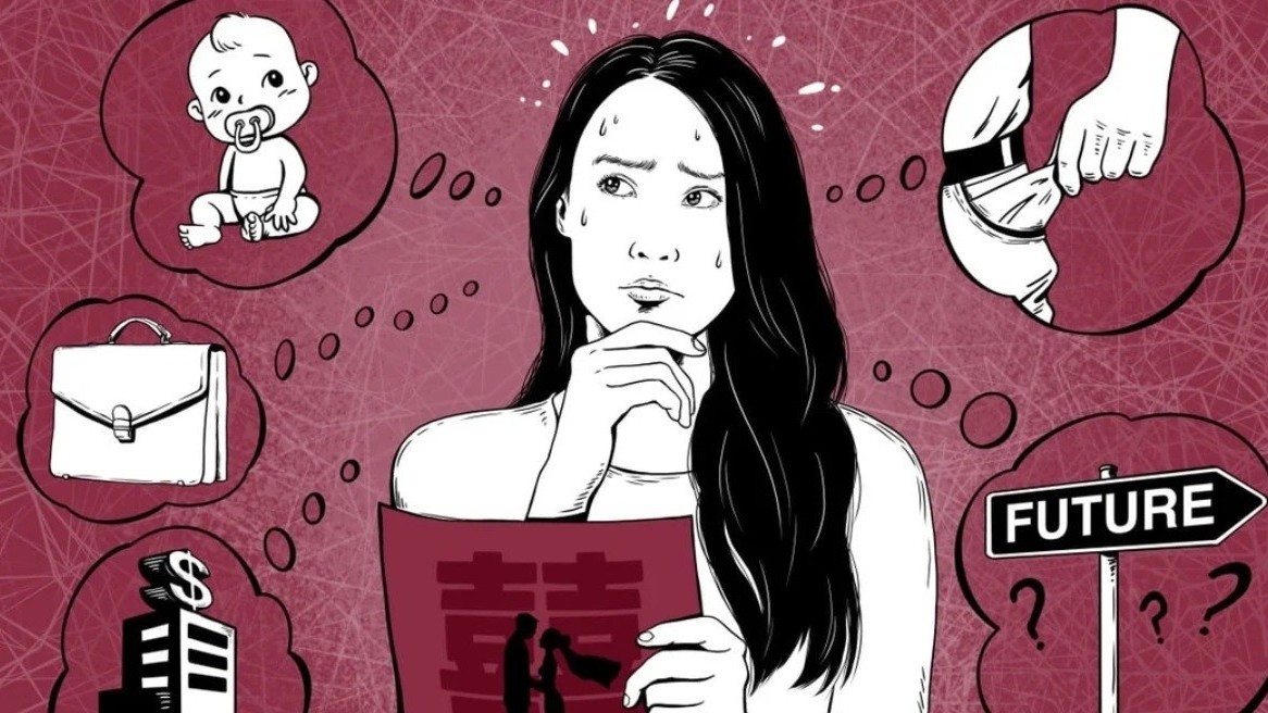 so hai truoc vien canh tuong lai bat dinh nguoi tre trung quoc ngay cang luoi yeu ngai ket hon