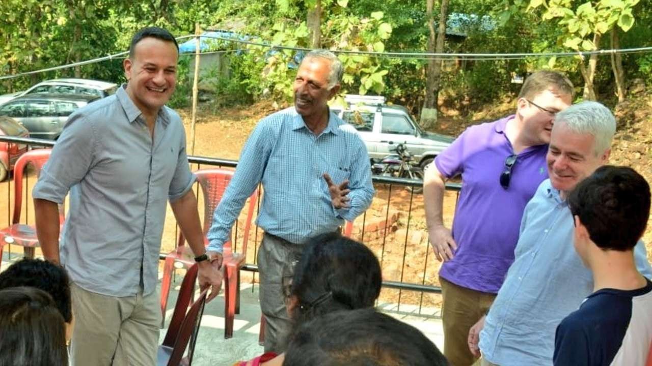 Thủ tướng Ireland Leo Varadkar trong chuyến thăm Ấn Độ vào tháng 12/2019. (Nguồn: DNA)